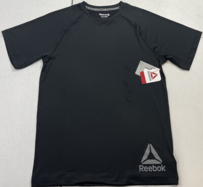 Men s Reebok Black Performance Training Shirt Size Small