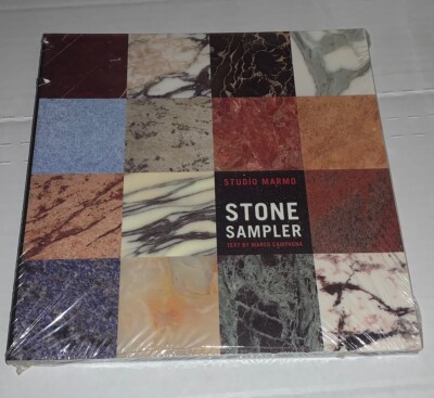 Stone Sampler Architecture and Design by Marmo Studio 2003 Brand New Sealed Rare