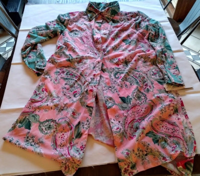 Carmen Marc Valvo Multicolor Shirt/Beach Cover Up Size S