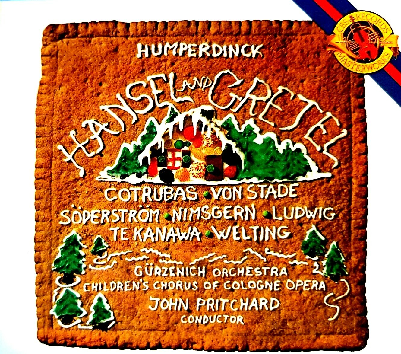 HÄNSEL UND GRETEL Humperdinck CD Engelbert Humperdinck, Ann Murray, Edita Gruberová