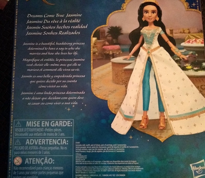 dreams come true jasmine doll