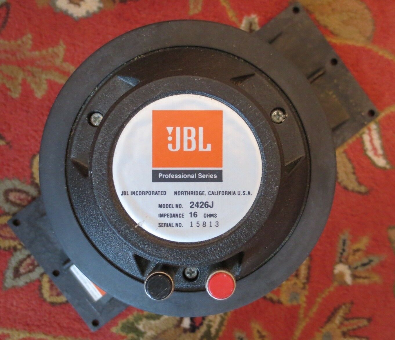 JBL 2426J Professional Series 16-ohm Matched Compressor Driver & Horn