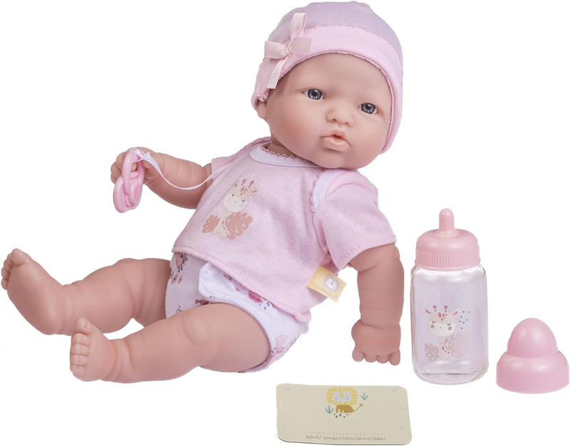 JC Toys - La Newborn Nursery | 7 Piece Baby Doll Gift Set | 
