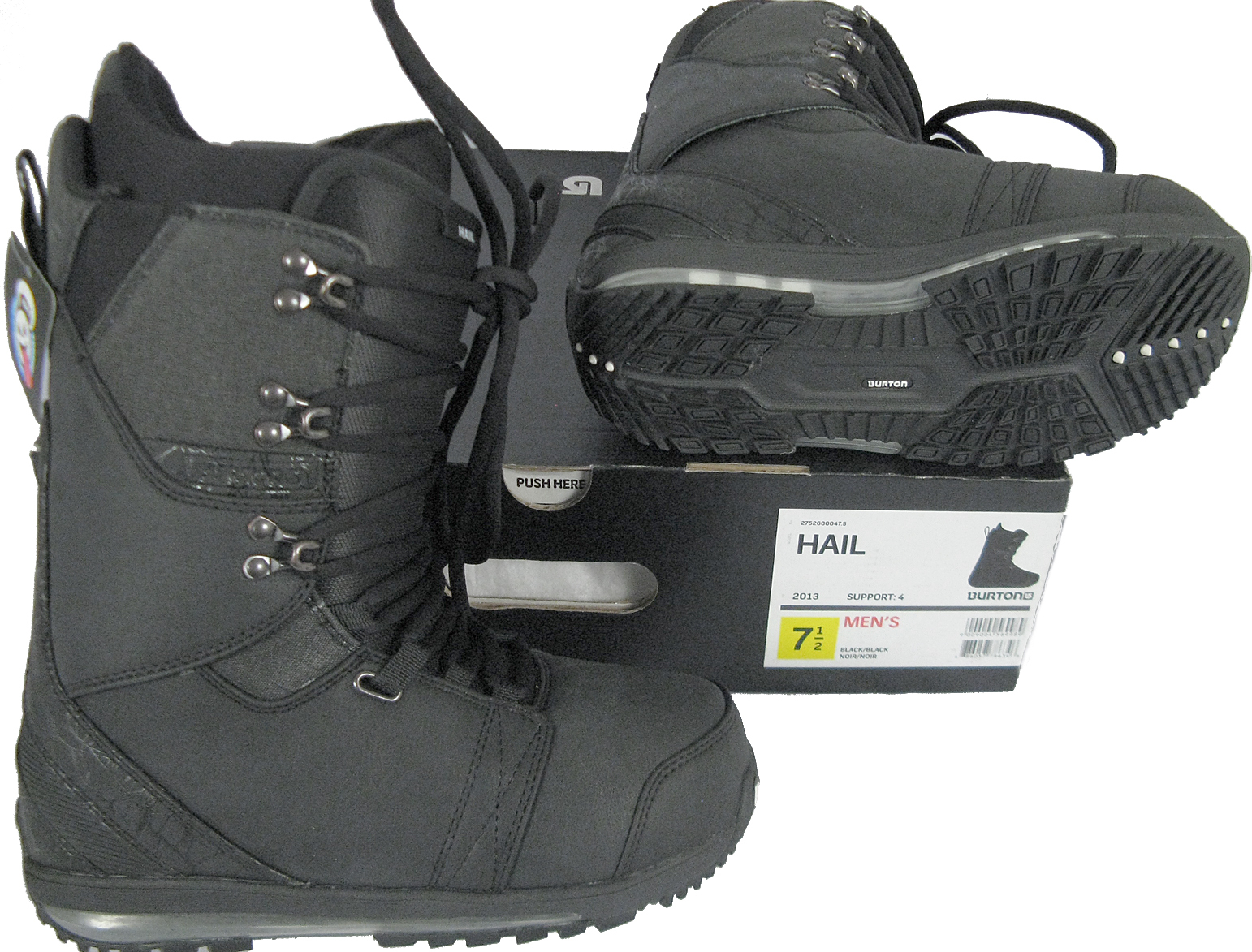 Burton Hail スノーボードブーツ ブラック【値下げ】 Burton Hail スノーボードブーツ ブラック【値下げ】