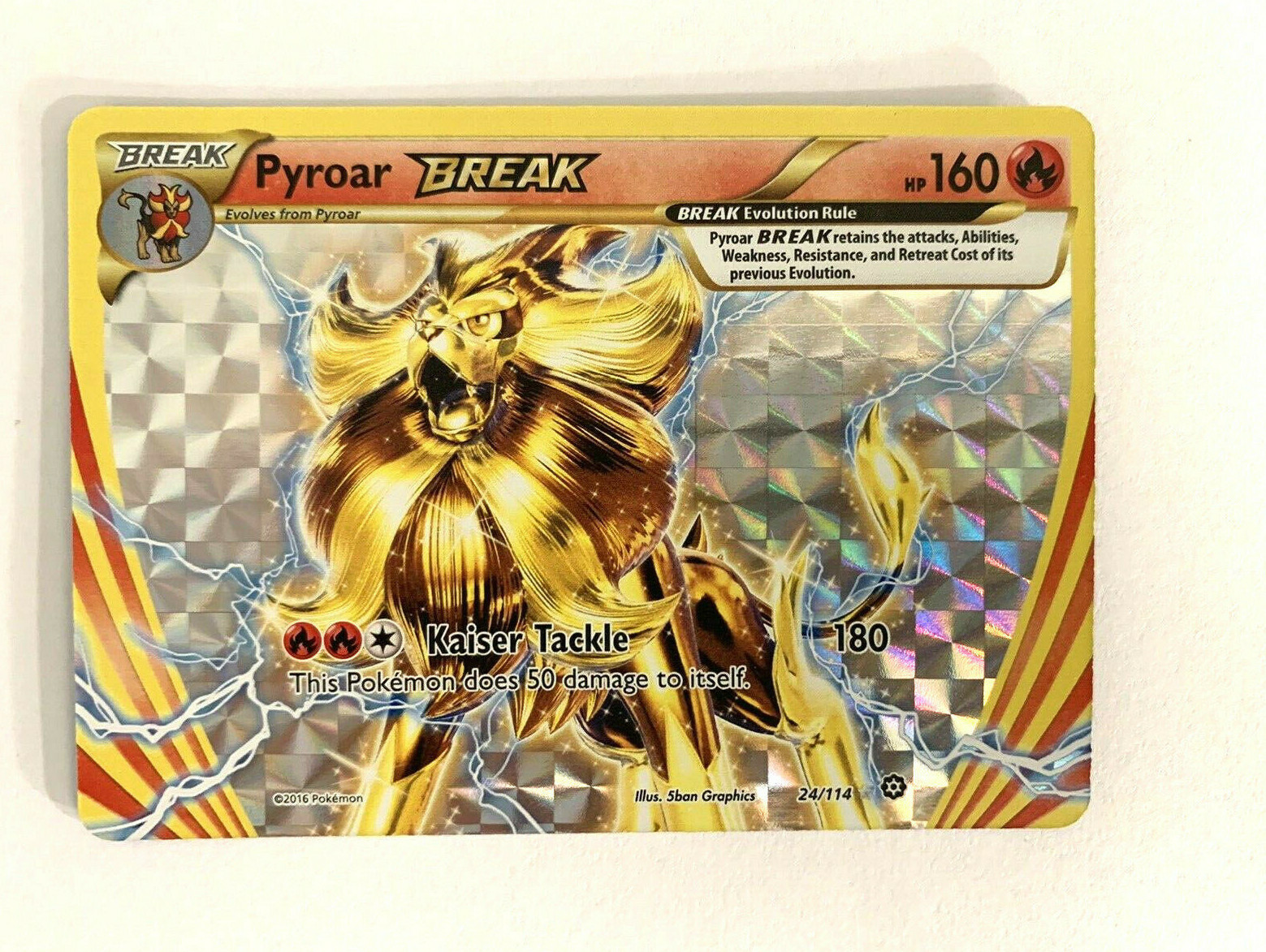 PYROAR BREAK - Steam Siege - 24/114 - Pokemon TCG - Ultra PYROAR BREAK - Steam Siege - 24/114 - Pokemon TCG - Ultra