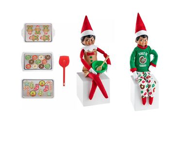 The Elf on the Shelf PJ and Baker Set - Itty Bitty Baker with Spatula, Apron,...
