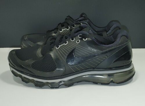 Nike Air Max 386368-006 2010 Black Metallic Silver Sz 8 Nike Air Max 386368-006 2010 Black Metallic Silver Sz 8