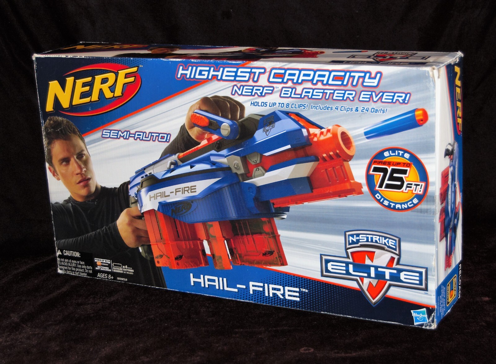 ナーフ　ヘイルファイア nerf hail fire NERF N-Strike Elite Hail-Fire Review - YouTube