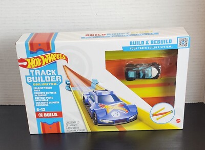 Hot Wheels Track Builder Unlimited Fold Up Track Pack Minor Wear On Box Sealed 