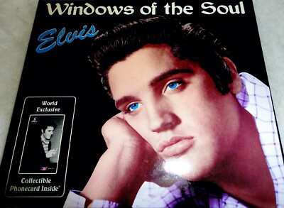ELVIS PRESLEY  ''WINDOWS OF THE SOUL'' CD Phonecard Booklet   Ltd Ed SEALED Rare