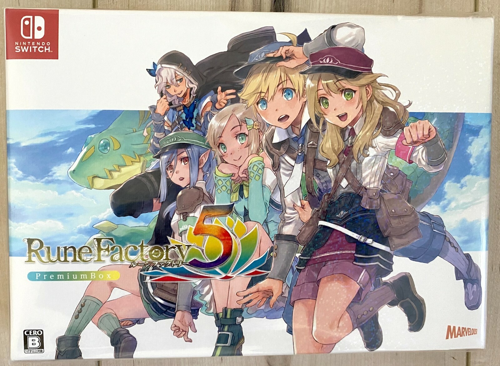 Switch] Rune Factory 5 Japan Premium Box - Japan Import