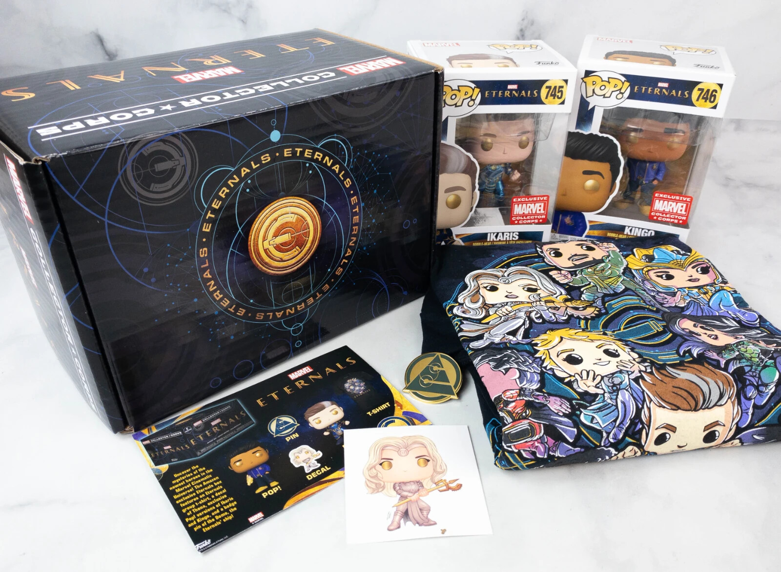 セールFUNKO POP! マーベル エターナルズ コレクター限定BOX