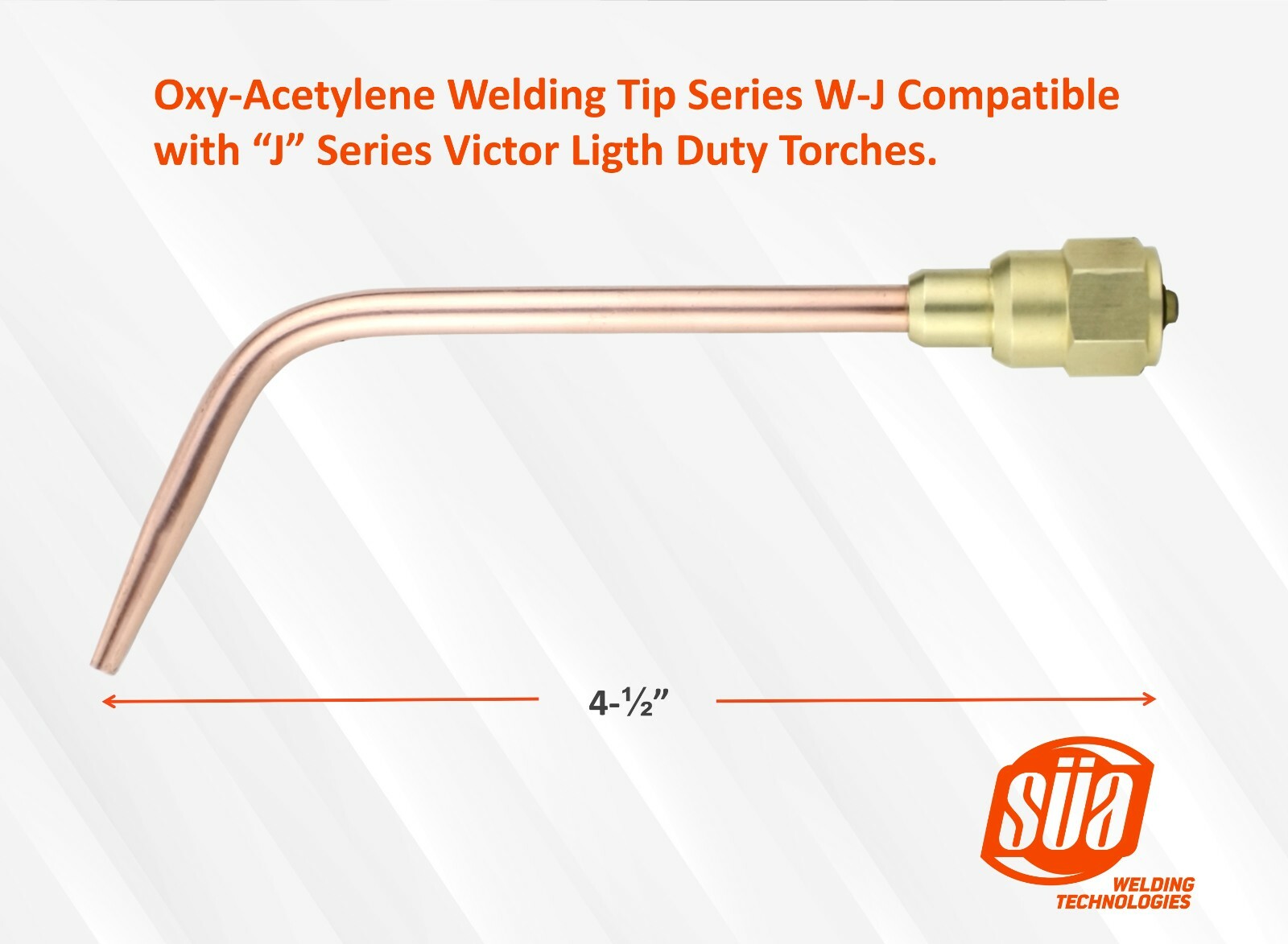 SÜA Light Duty Welding/Brazing Torch Handle Compatible with Victor