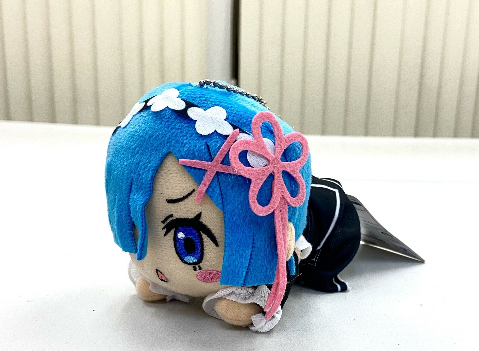 Isekai Quartet Vol.1 Re Zero Nesoberi Мини Плюшевый брелок-игрушка-кукла Rem SG7874