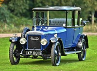 1923 Daimler D16 Landaulette. Electric vehicle.