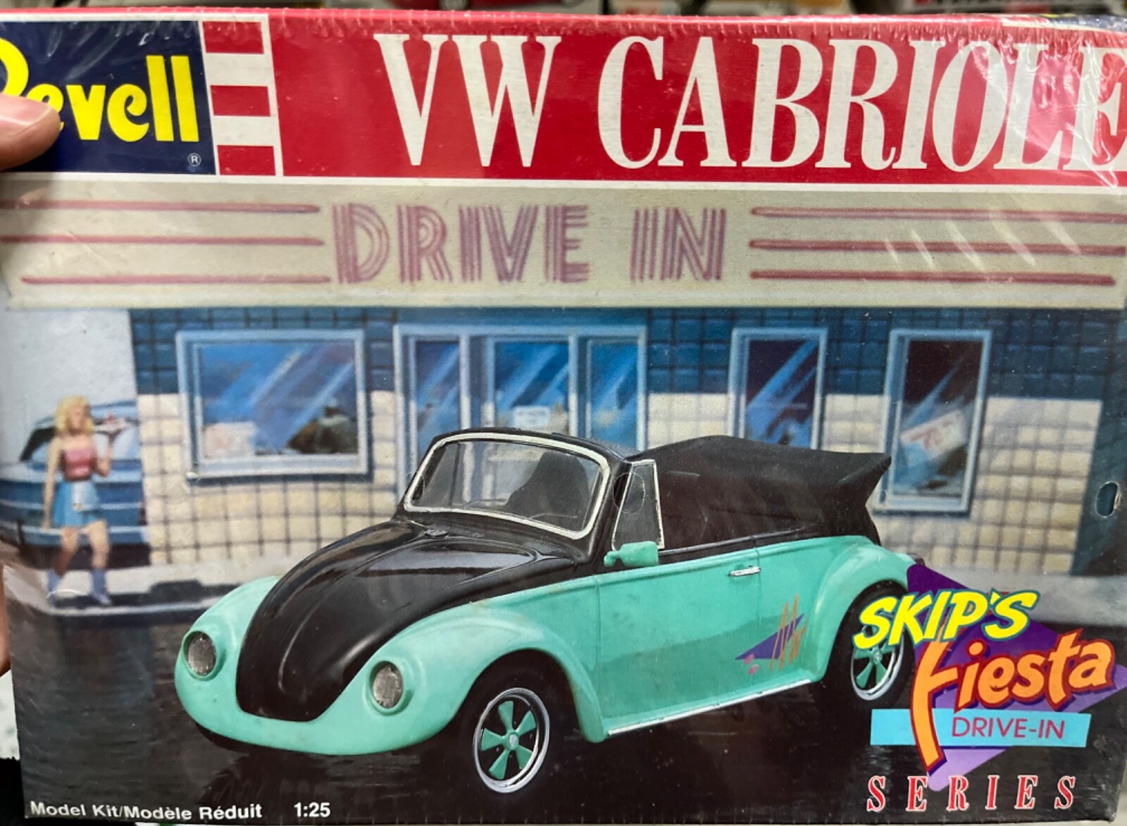 REVELL 7151 VW VOLKSWAGEN Cabriolet BEETLE BUG KIT 1/25 McM Fs | eBay