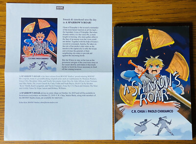 A SPARROW'S ROAR C.R. Chua Paolo Chikiamco Comic Book Strength Swords Sisterhood