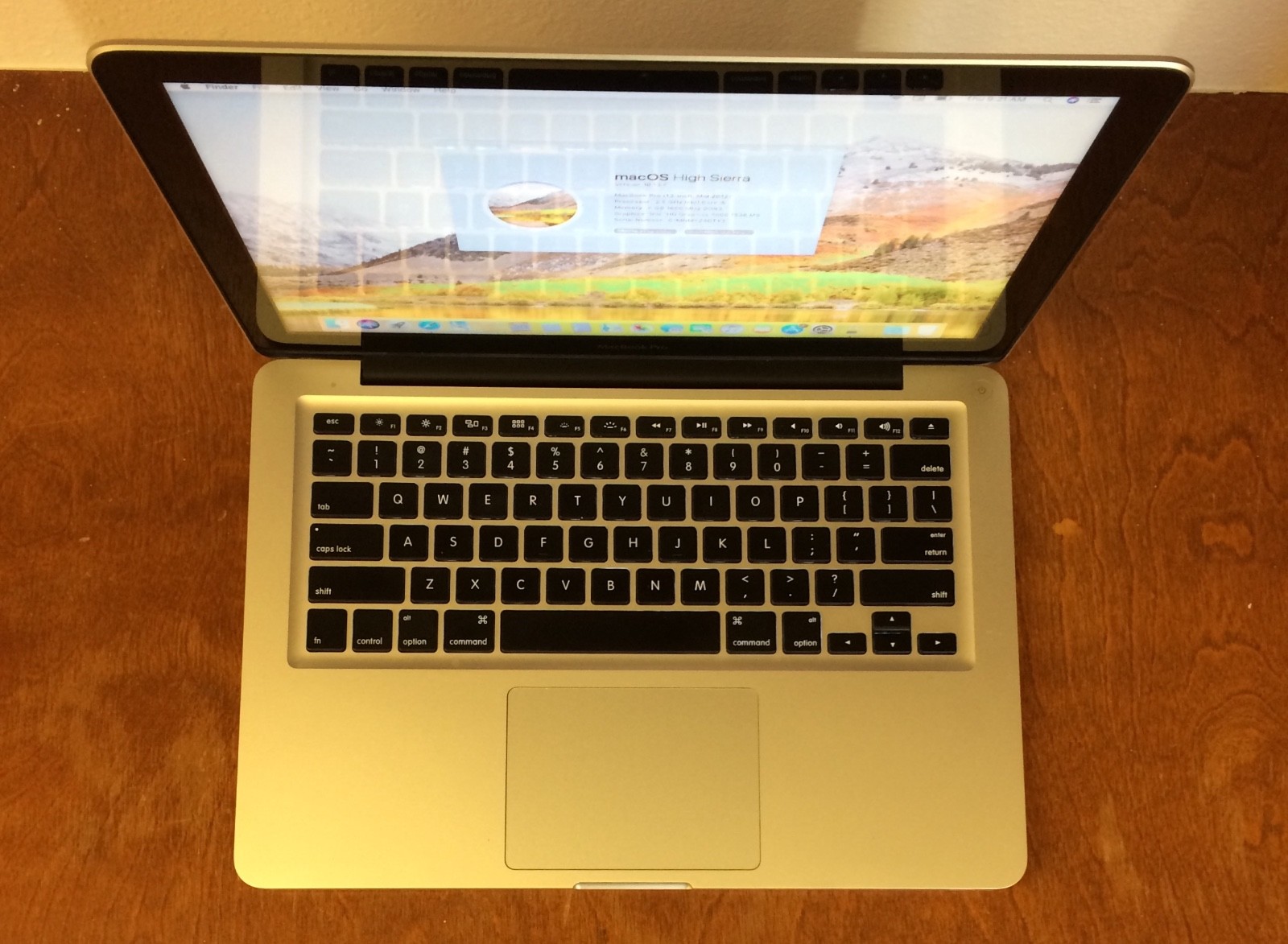 Good Apple Macbook Pro 13” 2012 Laptop (2.5 GHz i5, 4 GB, 500 GB)