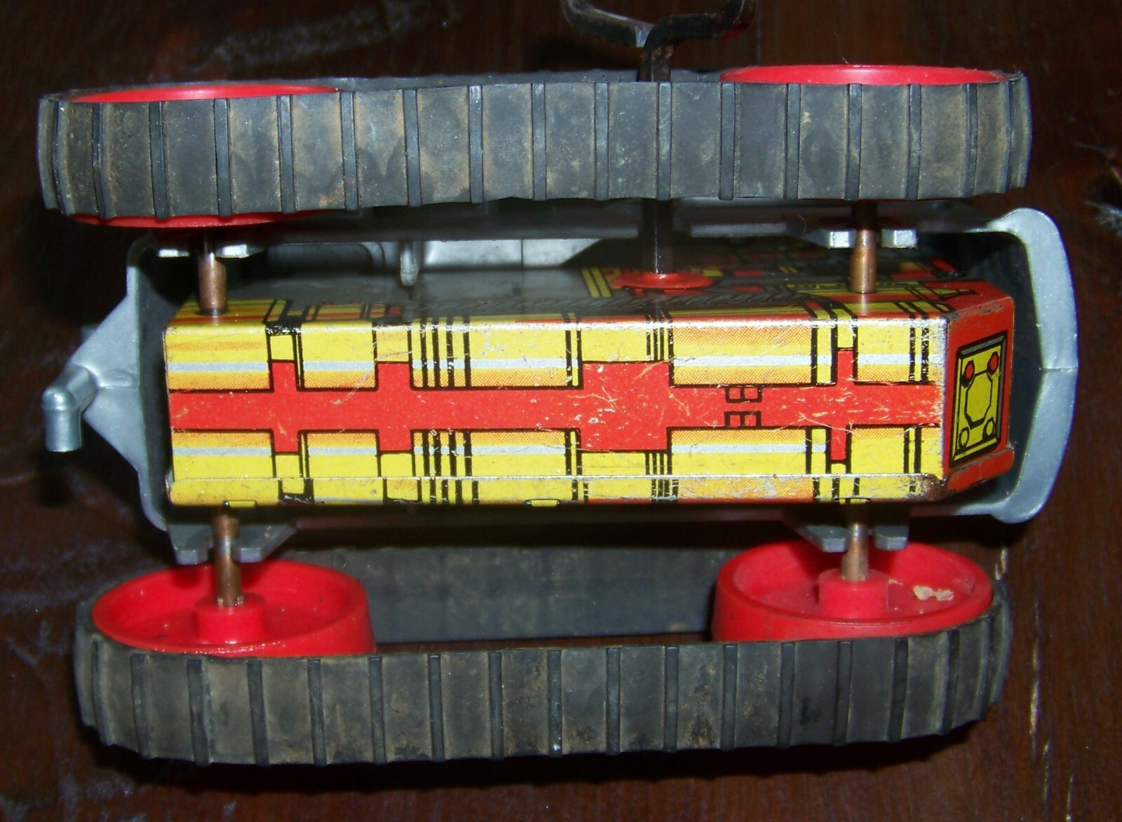 Vintage Marx LM 77 Wind-Up Toy Climbing Tractor