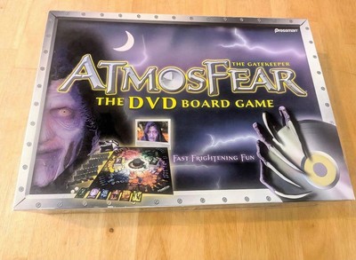 Pressman Atmosfear The Gatekeeper DVD Board Game 100% Complete - Free Shipping