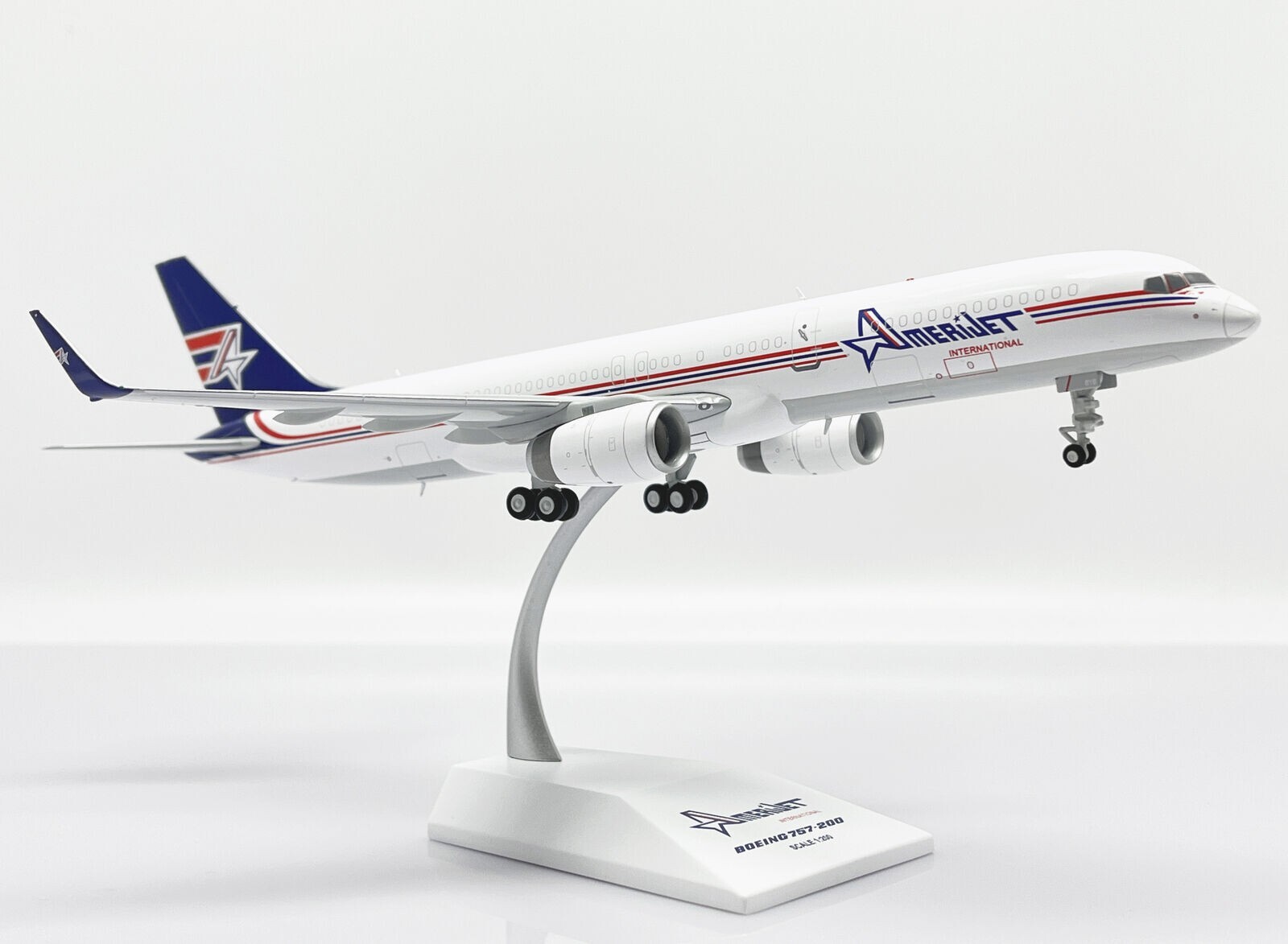 JCWings Amerijet International 757-200F Model N818NH 1/200