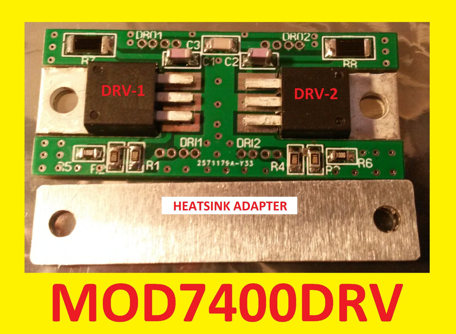 MOD7400DRV PA DRIVER BOARD KIT for ICOM IC-7400 & IC-746 PRO MOD7400DRV PA DRIVER BOARD KIT for ICOM IC-7400 & IC-746 PRO