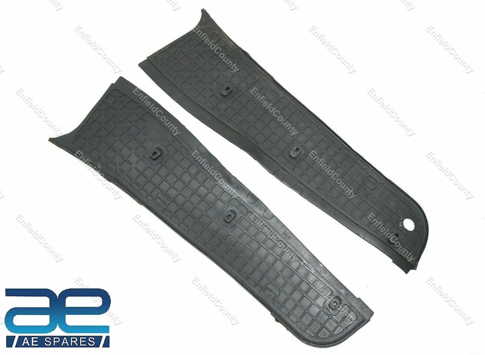 Nos. Pair Floor Mat RH & LH Rubber Black Lml Star Euro Automatic 150 Scooter  