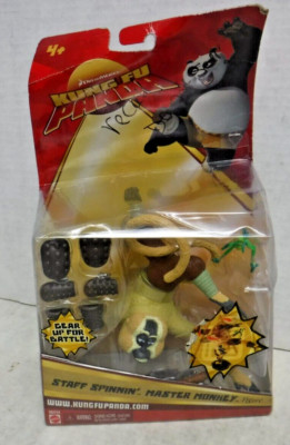 Staff Spinnin' Master Monkey Kung Fu Panda Mattel 2008 Figure 062024AST4