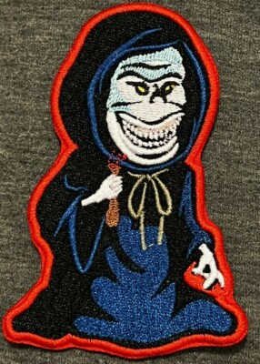 Real GHOSTBUSTERS figure embroidered patch SANDMAN slimer ghost action Ecto-1