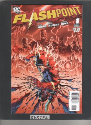 FLASHPOINT #1 NM NEW UNREAD 1 OWNER KEY 2nd PRINT 1st THOMAS WAYNE AS BATMAN