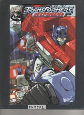 TRANSFORMERS ARMADA V.1 #4 NM NEW UNREAD 1st PRINT DREAMWAVE ENERGON 2002