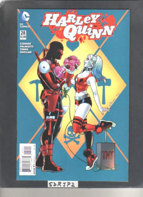 HARLEY QUINN #28 NEW 52 NM UNREAD RED TOOL 2016 JOKER 2 MOVIE W/ LADY GAGA