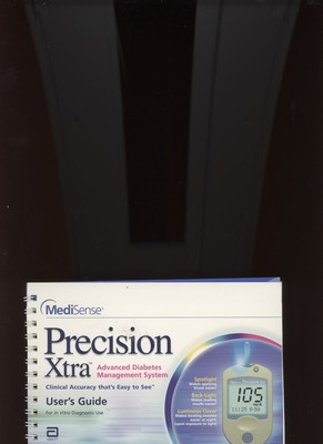 MEDISENSE PRECISION XTRA ADVANCED DIABETES MANAGEMENT SYSTEM USER'S GUIDE /*RARE