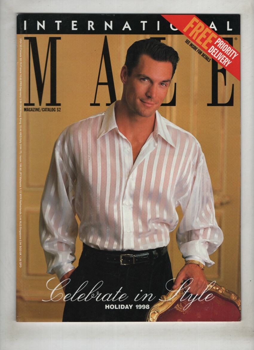 International Male Fashion Vintage Catalog Tom Cortesi 1998