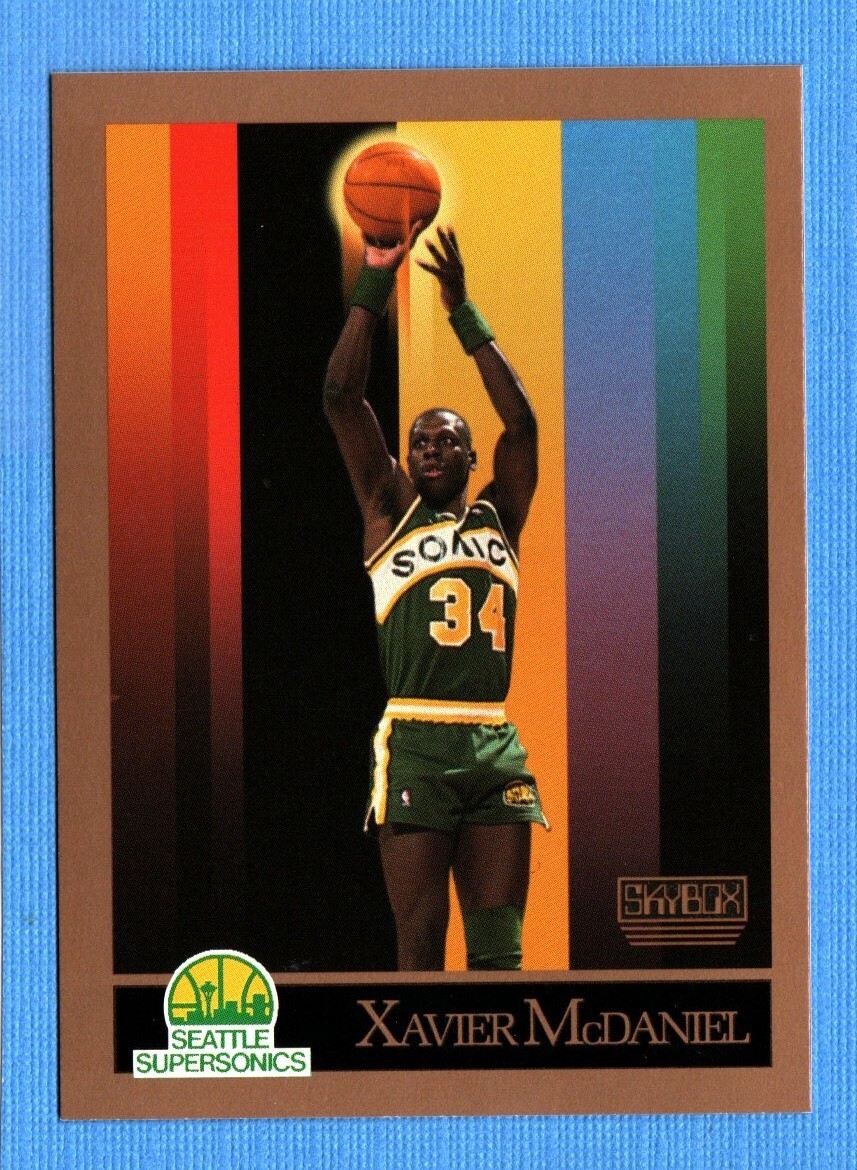 1990-91 Skybox #269 Xavier McDaniel Supersonics | eBay 1990-91 Skybox #269 Xavier McDaniel Supersonics | eBay