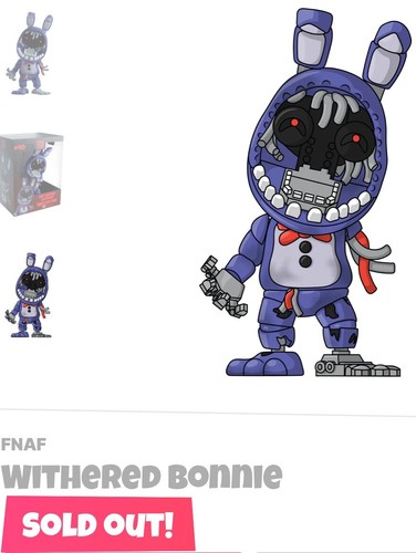 公式 FNAF Youtooz フィギュア ウィザード ボニー Withered Bonnie – Youtooz Collectibles