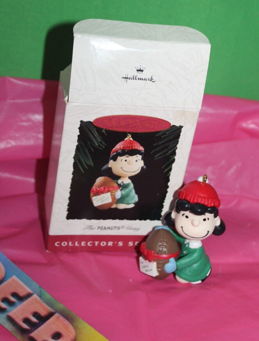 Hallmark The Peanuts Gang Lucy Series 2 Christmas Holiday Ornament QX5203