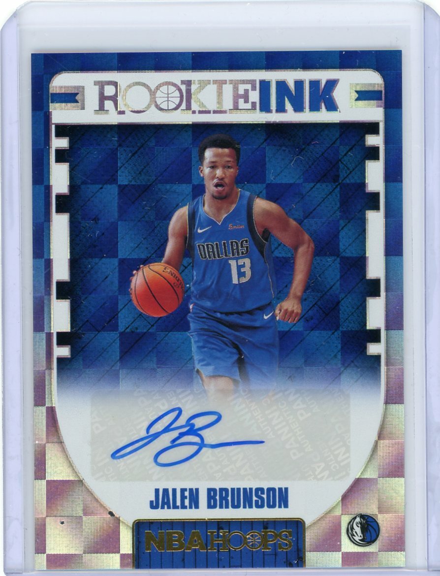 【美品】ザックラビーン　2018 przim 直筆サインカード 2018-19 Panini Hoops Basketball Rookie Ink Auto #RI-JB Jalen