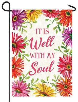 It is Well Garden Flag