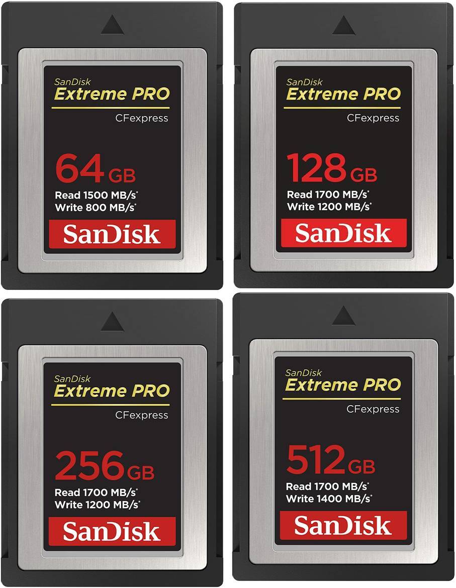 SanDisk CF Extreme Pro 160MB/s Compact Flash Card 32GB 64GB