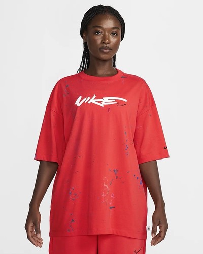 FUTURA NIKE Breakin Women’sOversized Tee Nike Sportswear Breaking Women's Oversized Short-Sleeve T