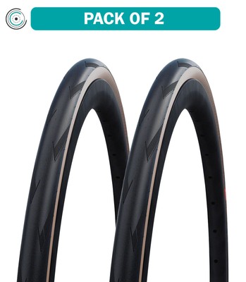 Pack of 2 Schwalbe Pro One Tire 700 x 32 Tubeless Folding Evolution