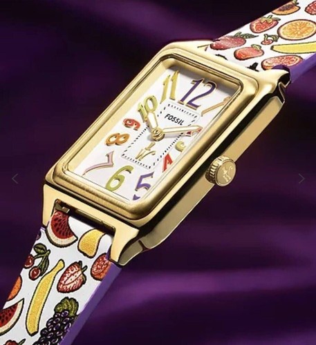 [Willy Wonka×Fossil] マルチカラープリント レザーウォッチ $_12.JPG?set_id=880000500F