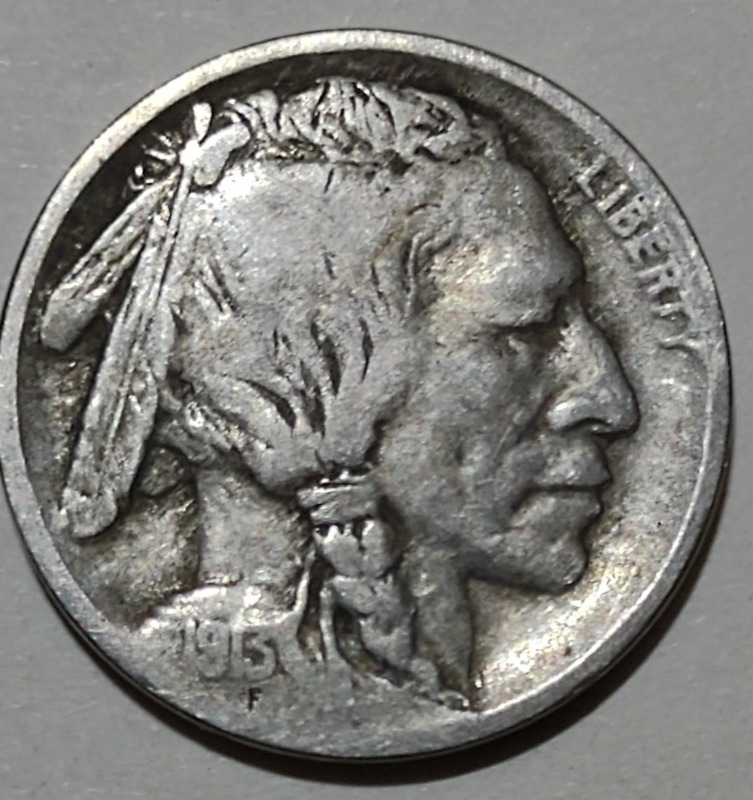 1913-d Buffalo Nickel Coin Type I