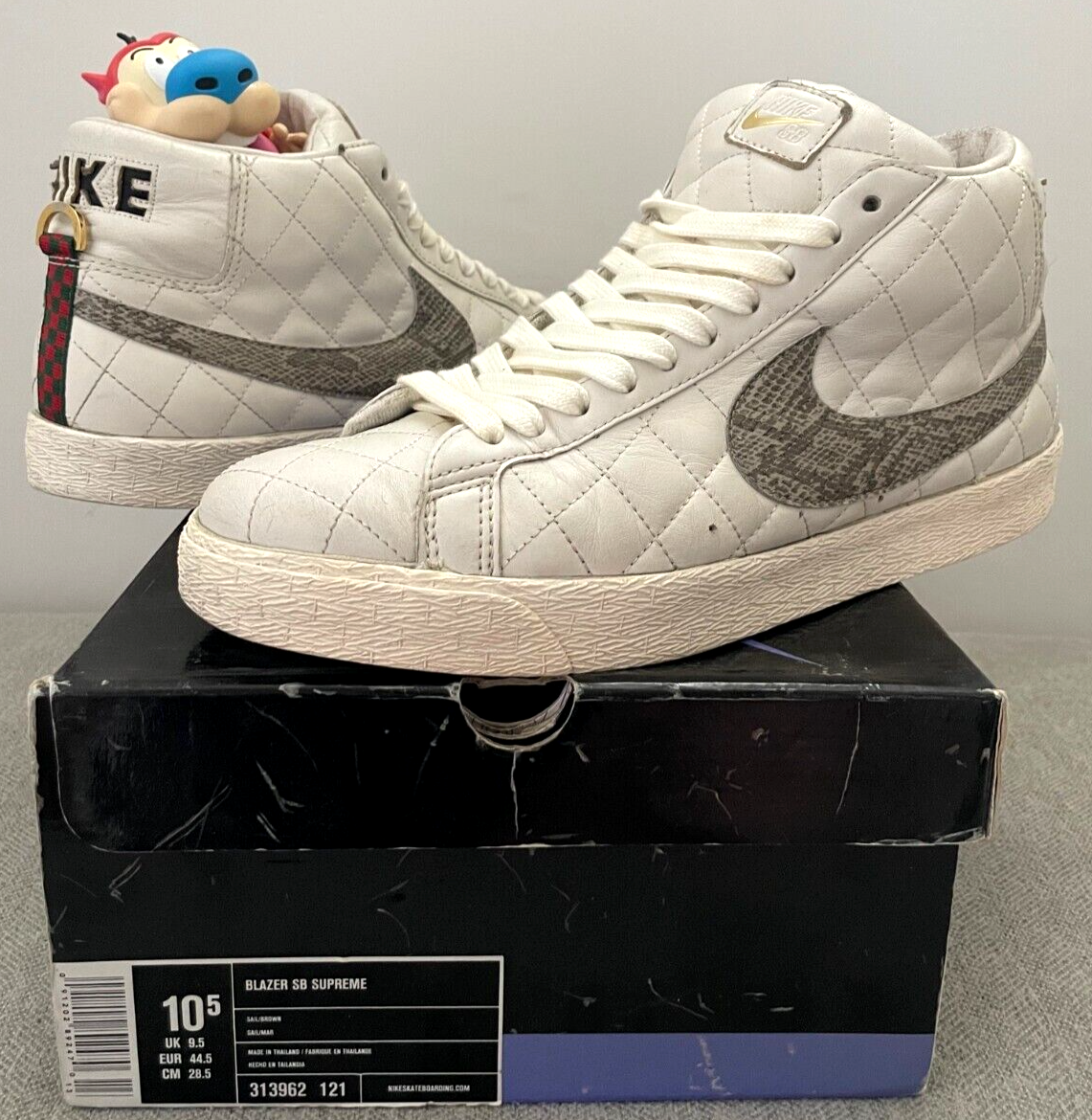 #NIKE#SB#パイソン#BLAZER#レア 新品NIKE SB BlazerMIDxSoulland パイソン蛇柄 27.5 - メルカリ