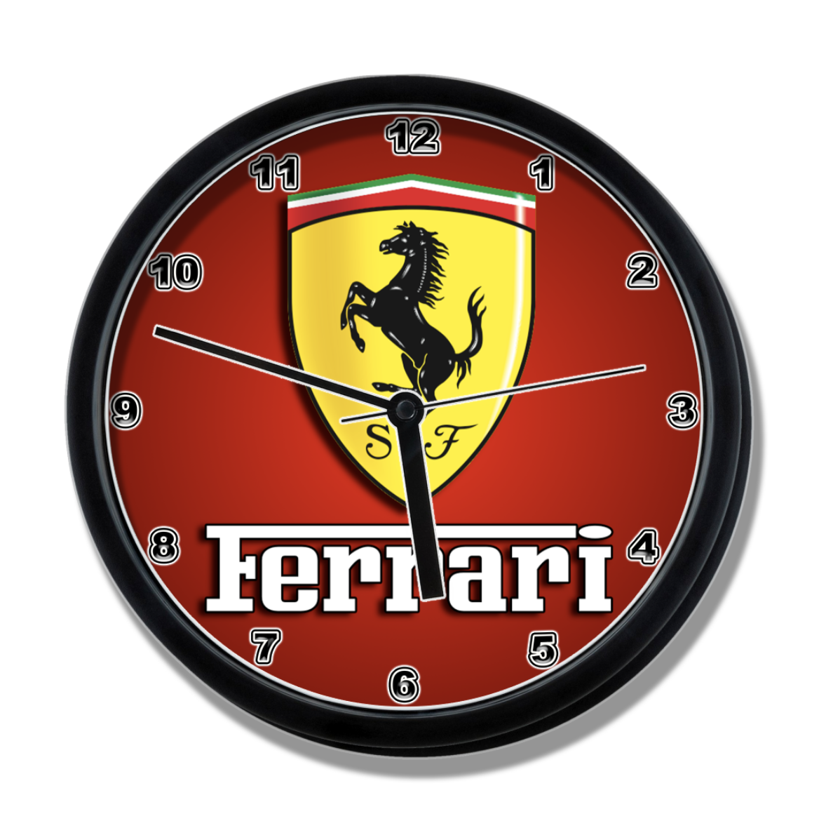 Ferrari Logo Clock NEW | eBay