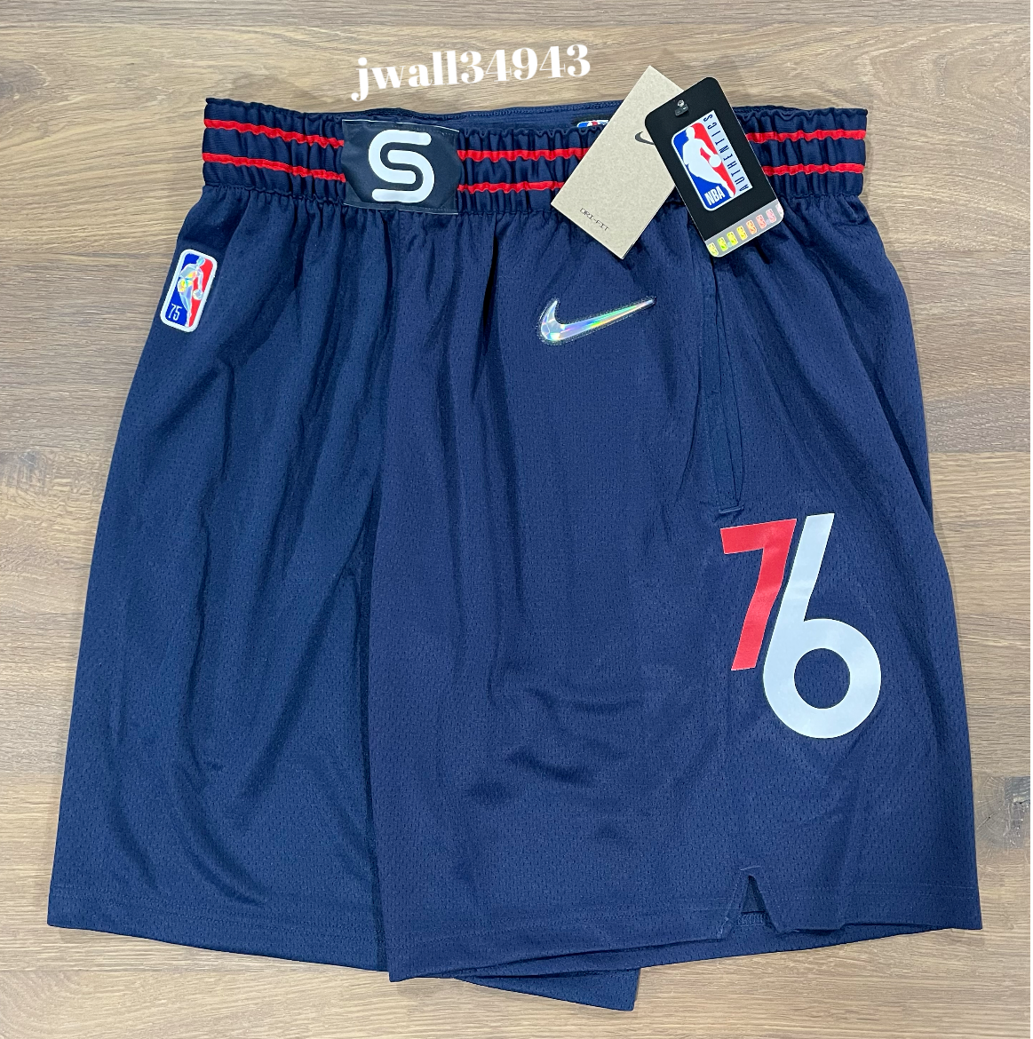 Sixers shorts nike best sale