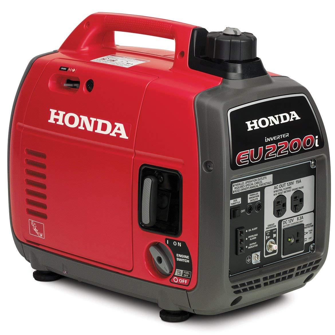 Honda Super Quiet EU2200i 2,200W Portable Inverter Generator New - Sealed!