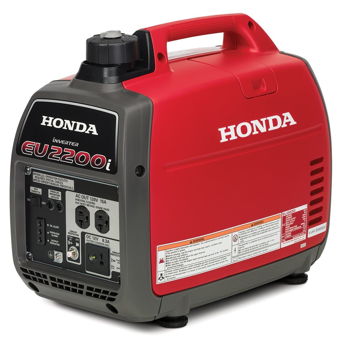 Honda Super Quiet EU2200i 2,200W Portable Inverter Generator New - Sealed!