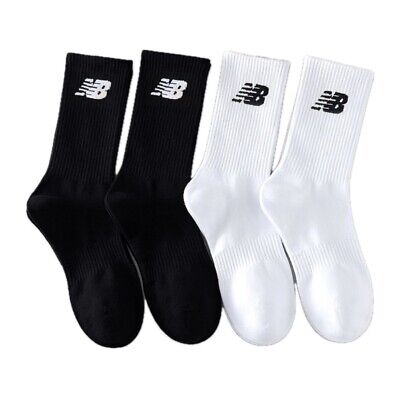 4 Pairs, New Balance NB Crew Socks Cotton Soft Breathable One Size